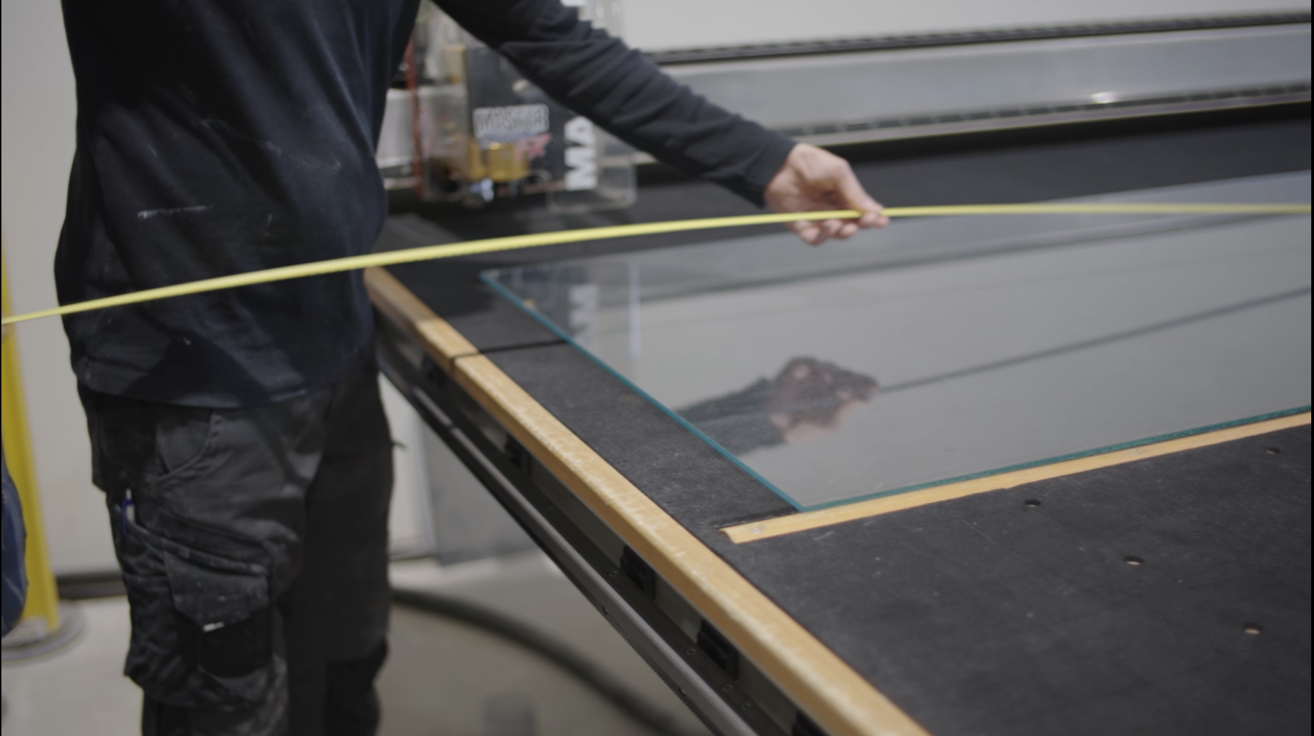 Glas Verarbeitung Werk